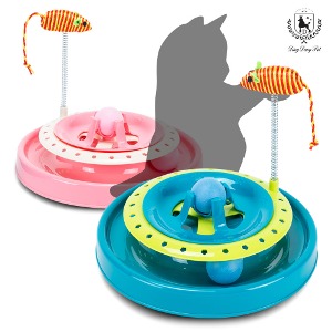 ★원가판매 딩동펫 고양이장난감 마우스트랙장난감